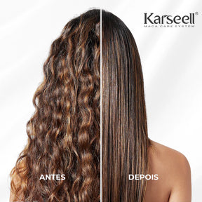 Máscara de Colágeno Karseell Antes e depois